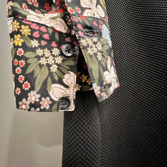 BCBGeneration Floral Sleeve Mini Dress (SMALL) - Picture 5 of 5